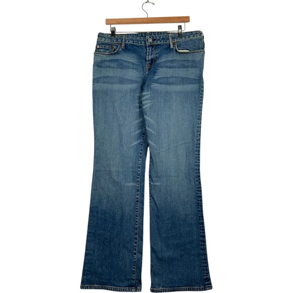 Vintage Evisu Medium Wash Flared Denim Jeans 34 - Picture 1 of 7